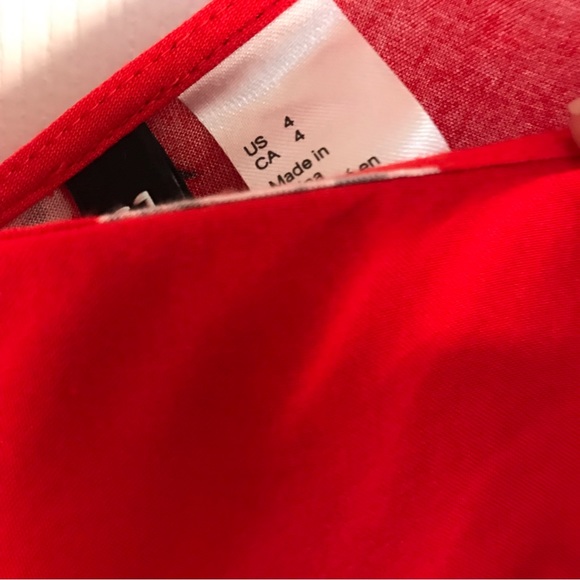 Divided by H&M Red Floral Jumper. Size 4 - Picture 10 of 12